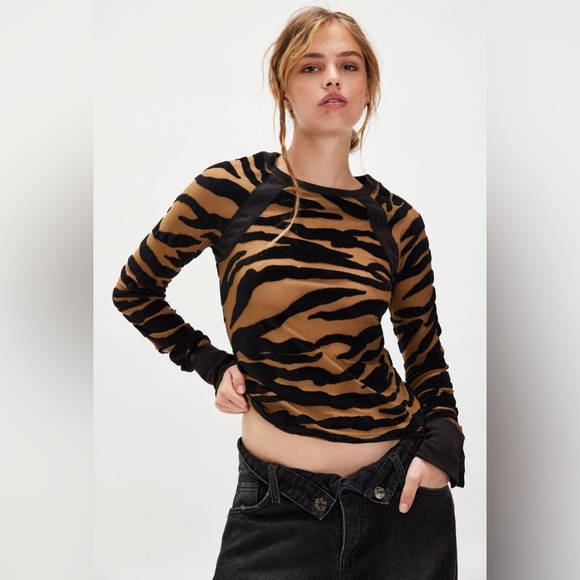 So lush layering top NWOT walnut combo - Picture 1 of 5